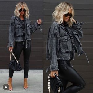 Own it mineral wash jacket VICI